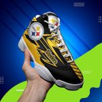 Pittsburgh Steelers Air Jordan 13 Sneaker Custom For Fans Gift
