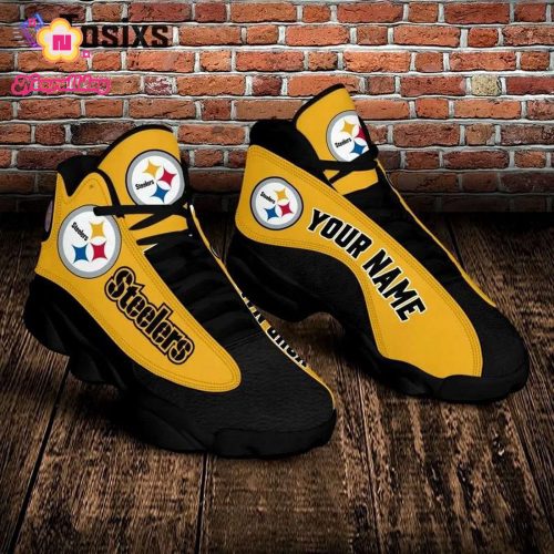 Pittsburgh Steelers Air Jordan 13 Sneaker Custom For Fans Gift