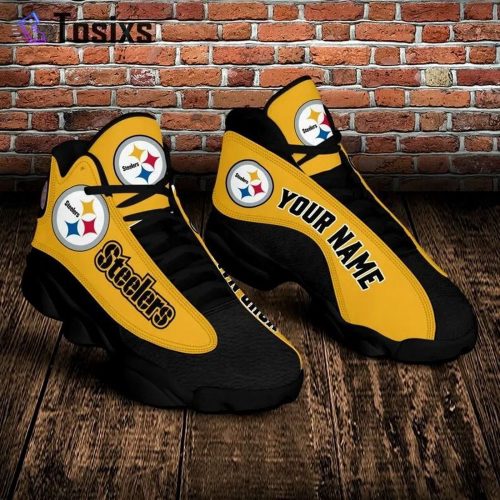 Pittsburgh Steelers Air Jordan 13 Sneaker Custom For Fans Gift