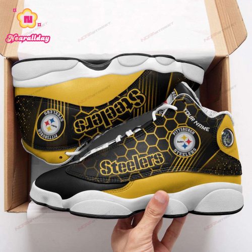 Pittsburgh Steelers Air Jordan 13 Sneaker Custom For Fans Gift
