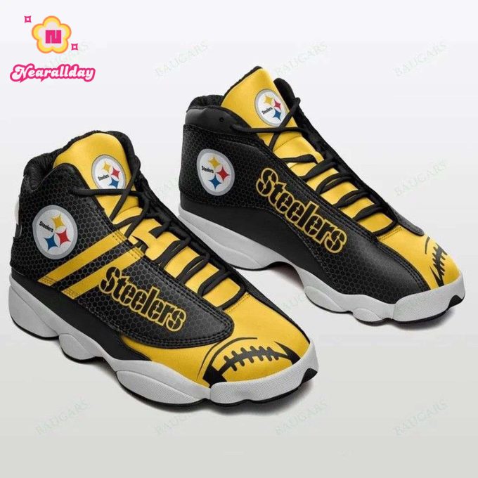 Pittsburgh Steelers Air Jordan 13 Sneaker Custom For Fans Gift