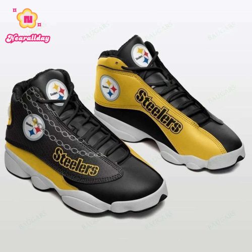 Pittsburgh Steelers Air Jordan 13 Sneaker Custom For Fans Gift