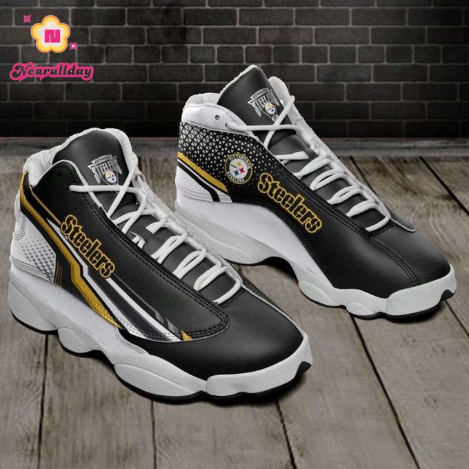 Pittsburgh Steelers Air Jordan 13 Sneaker Custom For Fans Gift