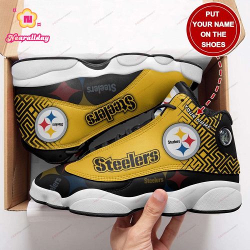 Pittsburgh Steelers Air Jordan 13 Sneaker Custom For Fans Gift