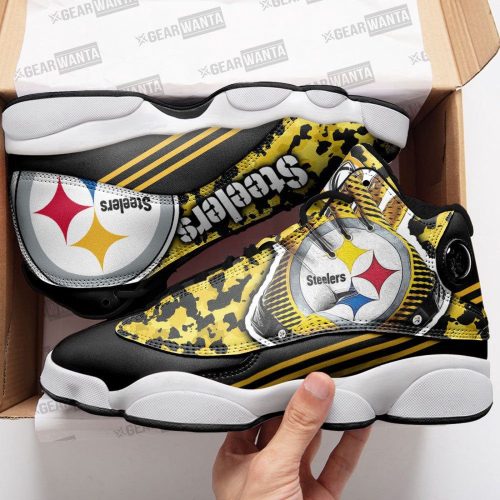 Pittsburgh Steelers Air Jordan 13 Sneaker Custom For Fans Gift