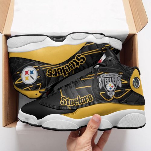 Pittsburgh Steelers Air Jordan 13 Sneakers 744