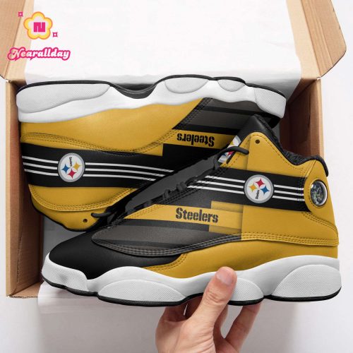 Pittsburgh Steelers Air Jordan 13 Sneakers BG88