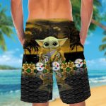 Pittsburgh Steelers & Baby Yoda Hawaiian Shirt