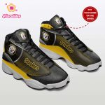 Pittsburgh Steelers Custom Name Air Jordan 13 Sneakers BG47