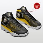 Pittsburgh Steelers Custom Name Air Jordan 13 Sneakers BG47