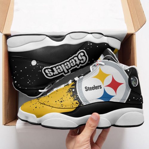 Pittsburgh Steelers Edition Air Jordan 13 Sneakers 789
