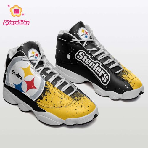 Pittsburgh Steelers Edition Air Jordan 13 Sneakers 789