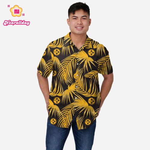 Pittsburgh Steelers Hawaiian Button Up Shirt