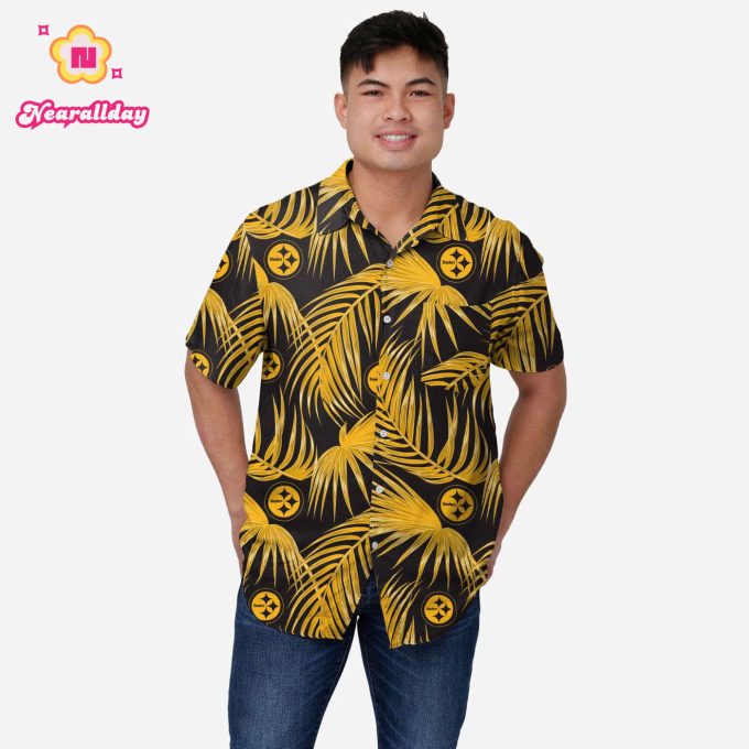 Pittsburgh Steelers Hawaiian Button Up Shirt