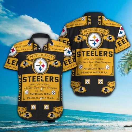 Pittsburgh Steelers Hawaiian Shirt Gift for Men Women #12