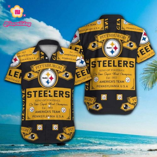 Pittsburgh Steelers Hawaiian Shirt Gift for Men Women #12