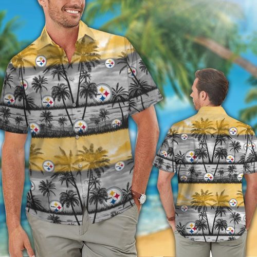 Pittsburgh Steelers Hawaiian Shirt Gift for Men Women #23