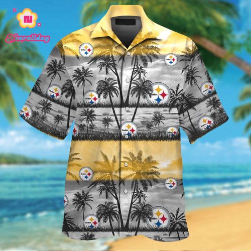 Pittsburgh Steelers Hawaiian Shirt Gift for Men Women #23