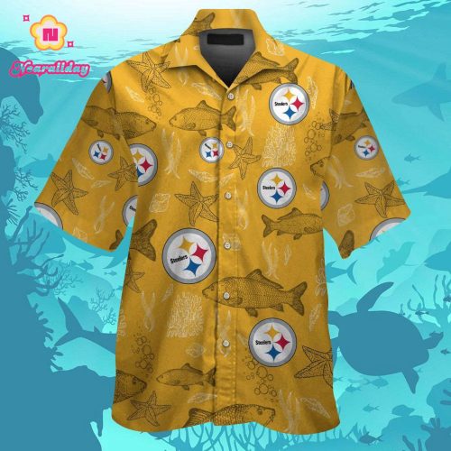 Pittsburgh Steelers Hawaiian Shirt Gift for Men Women #27