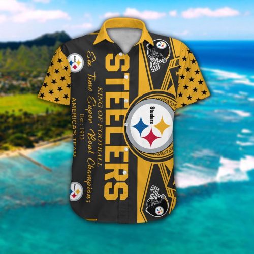 Pittsburgh Steelers Hawaiian Shirt Gift for Men Women #28