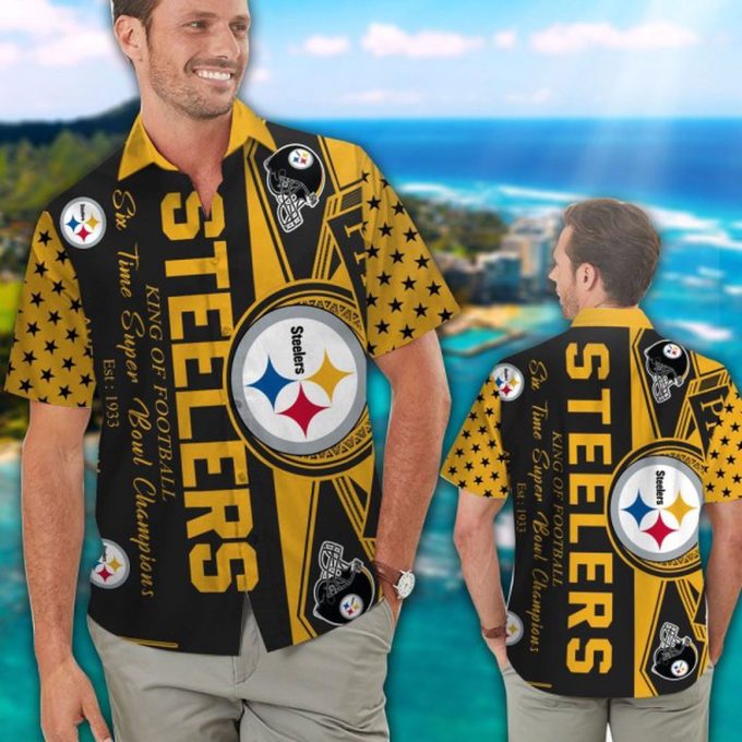 Pittsburgh Steelers Hawaiian Shirt Gift for Men Women #28