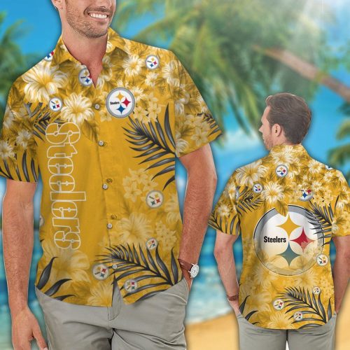 Pittsburgh Steelers Hawaiian Shirt Gift for Men Women #3