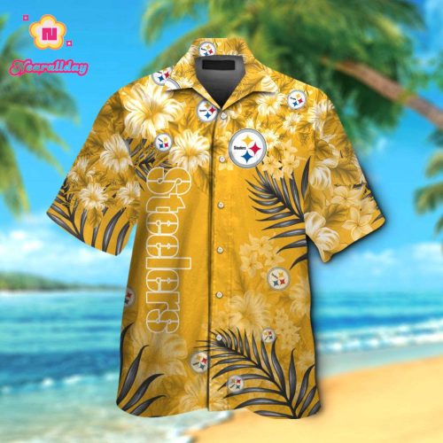 Pittsburgh Steelers Hawaiian Shirt Gift for Men Women #3