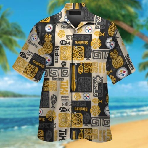 Pittsburgh Steelers Hawaiian Shirt Gift for Men Women #5