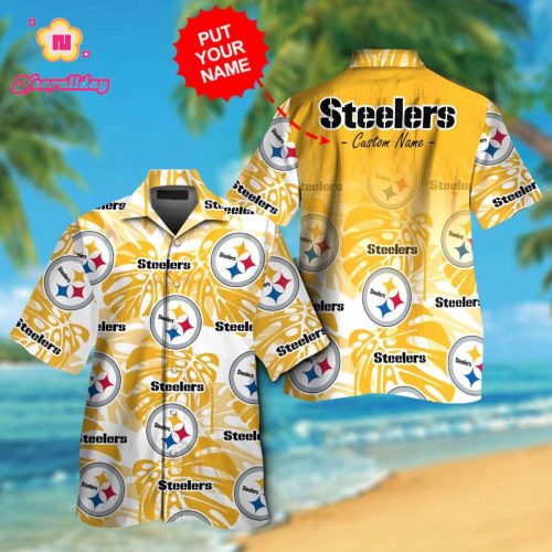 Pittsburgh Steelers Hawaiian Shirt Gift for Men Women #6