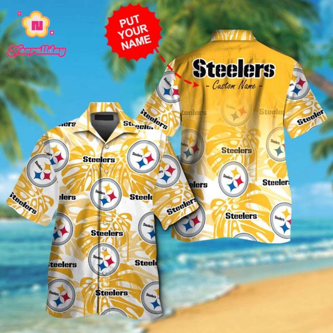 Pittsburgh Steelers Hawaiian Shirt Gift for Men Women #6
