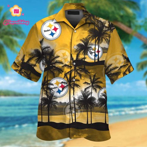 Pittsburgh Steelers Hawaiian Shirt Gift for Men Women #8