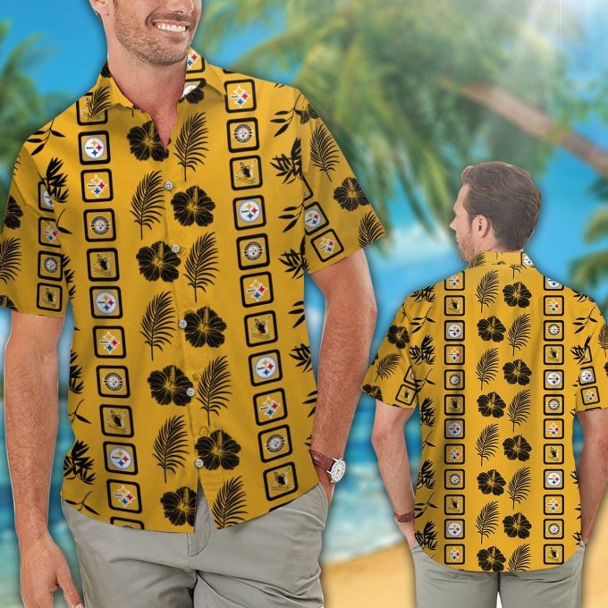 Pittsburgh Steelers Hawaiian Shirt Gift for Men Women #9