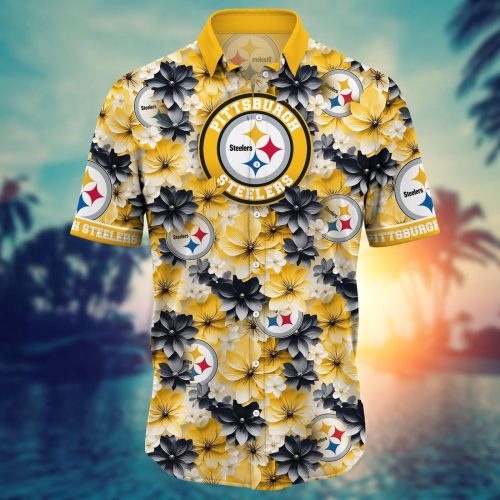 Pittsburgh Steelers Hawaiian Shirt Trending Summer. Gift For Fan Gift