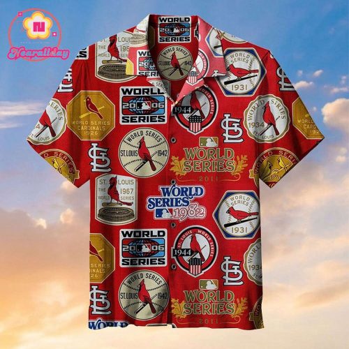 Official Saint Louis Cardinals Hawaiian Shirt – MLB Fan Gear