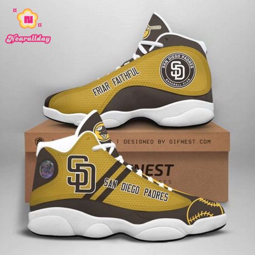 San Diego Padres 1 Jordan 13 G95- Unisex Shoes Gift- Unisex Shoes Gift
