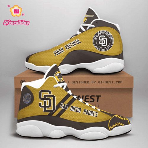 San Diego Padres Air Jordan 13 Sneakers 991- Unisex Shoes Gift