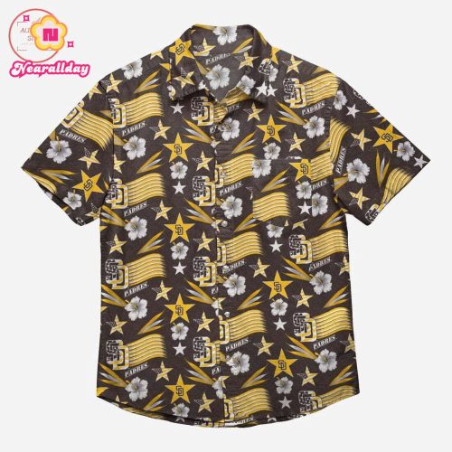 San Diego Padres Americana Hawaiian Shirt – Official MLB Apparel
