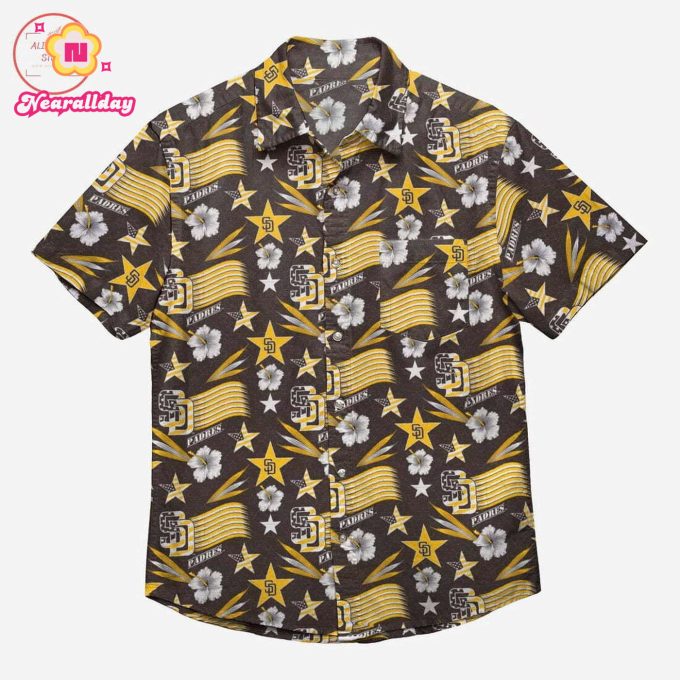 San Diego Padres Americana Hawaiian Shirt – Official MLB Apparel