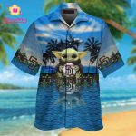 San Diego Padres Baby Yoda Hawaiian Shirt: Official MLB Merchandise