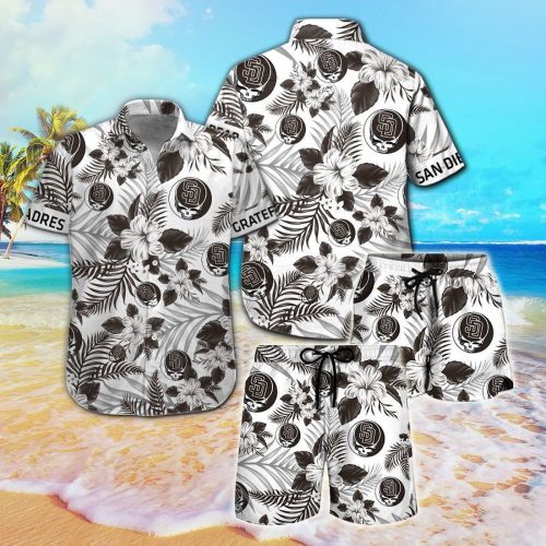 San Diego Padres Grateful Dead Hawaiian Shirt – Official MLB Merchandise