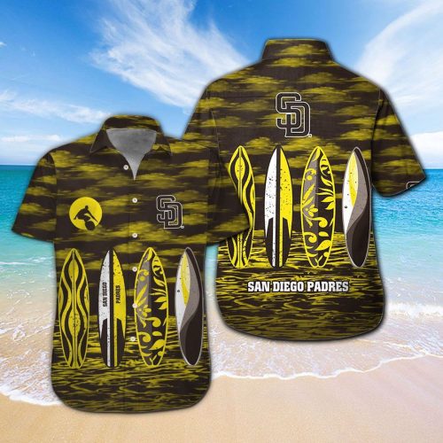 San Diego Padres Hawaiian Shirt #9 – Official MLB Merchandise