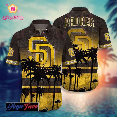 San Diego Padres MLB Hawaii Shirt – Short Style for Hot Summer Trends