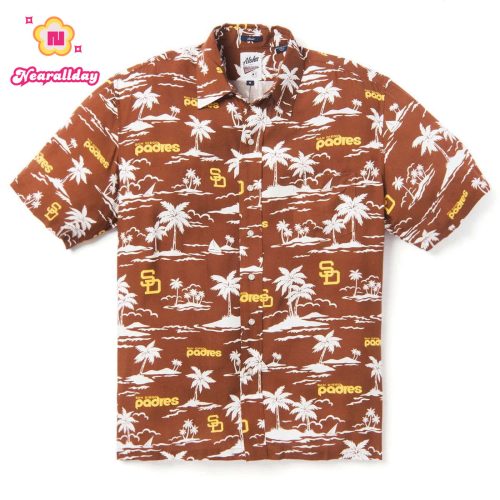 Authentic San Diego Padres Vintage Hawaiian Shirt – Limited Edition Collectible
