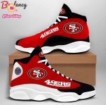 San Francisco 49ers Air Jordan 13 Sneaker Custom For Fans Gift