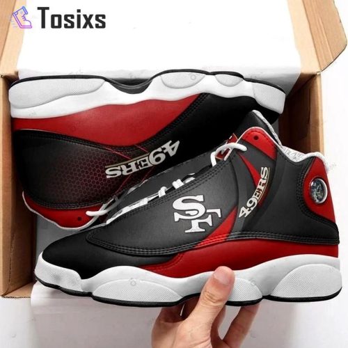 San Francisco 49Ers Air Jordan 13 Sneaker Custom For Fans Gift