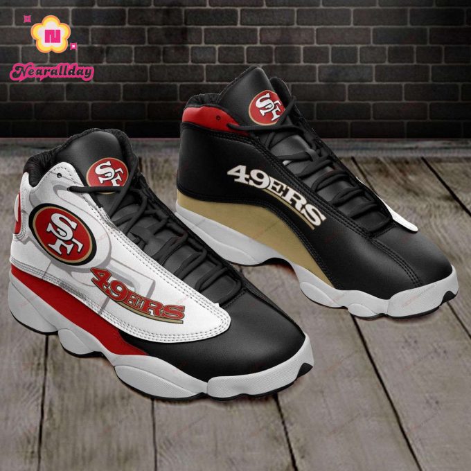 San Francisco 49Ers Air Jordan 13 Sneaker Custom For Fans Gift
