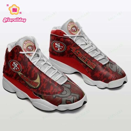 SAN FRANCISCO 49ERS Air Jordan 13 Sneaker Custom For Fans Gift