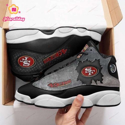 San Francisco 49Ers Air Jordan 13 Sneaker Custom For Fans Gift