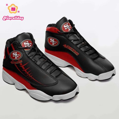 San Francisco 49Ers Air Jordan 13 Sneaker Custom For Fans Gift