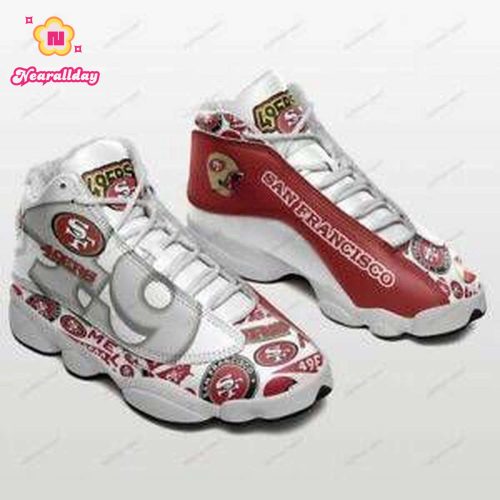 San Francisco 49Ers Air Jordan 13 Sneaker Custom For Fans Gift